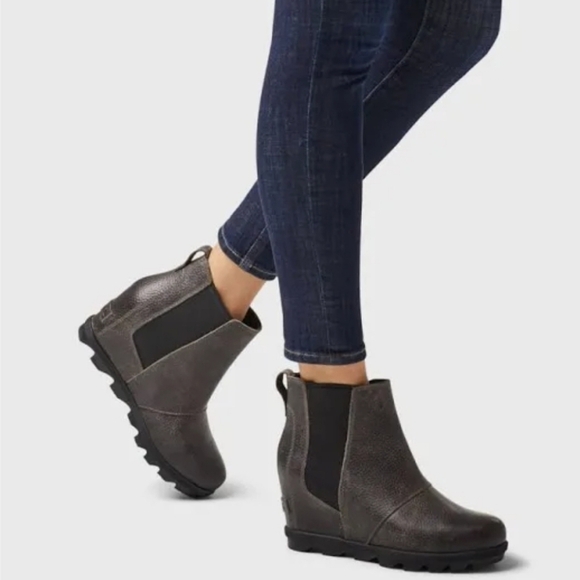 Sorel Joan of Arctic wedge II Chelsea  Boots - Picture 1 of 12